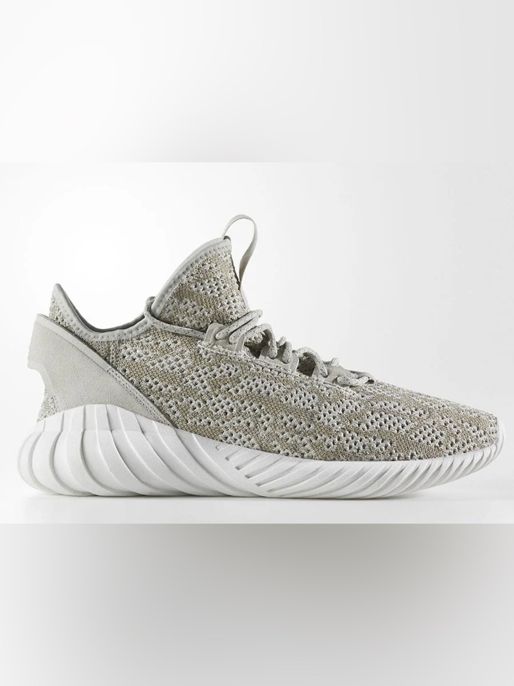 adidas Tubular Doom Soc Primeknit Shoes - Sesame - Men’s Size 11